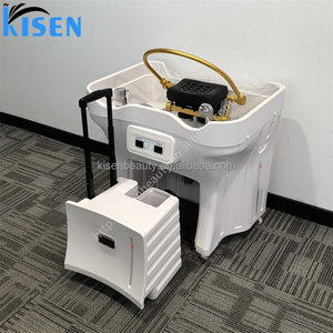 Kisen 2025 Cama de Spa Portátil Premium de Alta Gama Sin Plomería, Equipo de Salón Coreano, Silla de Lavado Móvil con Lavabo - Product Image 2