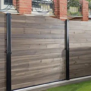WITOP Декор садовый забор панели ПВХ алюминиевый стальной забор панели безопасности забор порошковый металлический алюминиевый сплав с покрытием на открытом воздухе