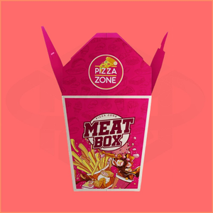 Kotak Kemasan Kertas <span class=keywords><strong>Burger</strong></span> Prancis dengan Logo Kustom untuk Ayam Take Away, Wadah Kemasan Sekali Pakai untuk Makanan Cepat Saji - Product Image 2