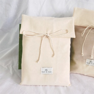 Chuanghua High Quality Cotton Canvas Linen <b>Envelope</b> Bag Jewelry <b>Gift</b> Bag Cotton Canvas Dust Bag Custom Logo Printing MOQ100 - Product Image 3
