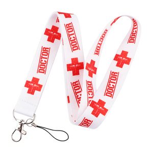 สายคล้องคอแบบการ์ตูนชุดการ์ตูนแพทย์ <span class=keywords><strong>พยาบาล</strong></span> ลายอวัยวะ สำหรับใส่บัตรประจำตัว - Product Image 5