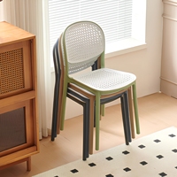 Nouvelle Chaise de Salle à Manger Empilable en Plastique PP, Chaise de Bar, Restaurant, Café, Chaise à Dossier en Plastique, Chaise de Loisirs Extérieure
