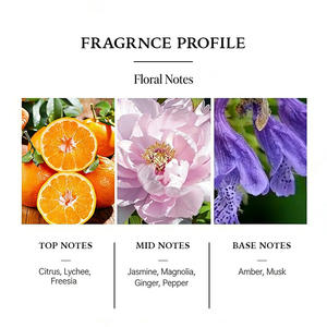 Perfume OMJ Enamored Floral para Mujer, 50 ml, Aroma Cítrico y Jazmín, Personalizable, Larga Duración, Disponible - Product Image 5