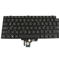   Clavier de remplacement US Latitude 7310, clavier d'origine 7T0WC pour réparation et entretien