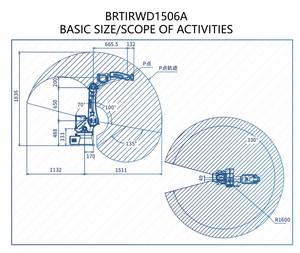 Brazo Robótico de Soldadura Industrial de 6 Ejes con PLC y Motor, Soldador Robótico Automático con Posicionador, Clasificación IP54, Precisión de 0.05MM - Product Image 6