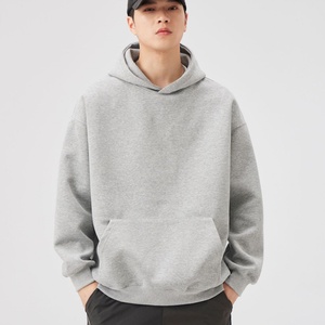 Sudadera con Capucha Extra Grande de Alta Calidad para Hombre, Unisex, con Estampado Personalizado, para Otoño, 310 g/m², Felpa, 50% Algodón, 50% Poliéster - Product Image 4