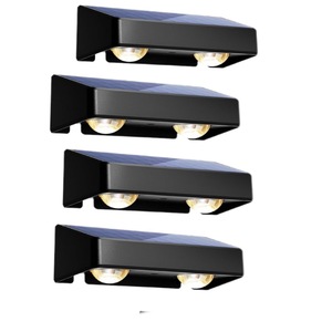 Lampe murale solaire LED extérieure Hua Enxing, coque en plastique étanche WL15 T pour cour et couloir - Product Image 2