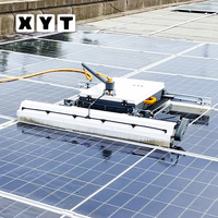 XYT Robot de nettoyage de panneaux solaires à économie d'énergie avec kit de nettoyage