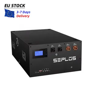 EU Stock SEPLOS MASON V3 versione 48V 51.2V 230AH 280AH 302AH LiFePO4 batteria al fosfato fai da te Kit di montaggio scatola senza batterie