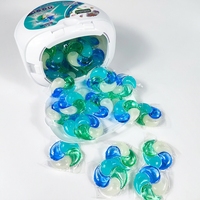 Capsules de lessive en gros 4-en-1 hautement concentrées 12g pour le linge, parfum Eco Fresh, livraison rapide