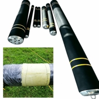 Packer de réparation de tuyaux Cipp pour réparation ponctuelle sans tranchée des systèmes d'égouts et de drainage, en caoutchouc renforcé double couche DN50-DN1500