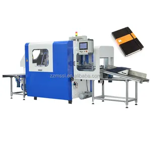 Notebook Making Machine / FEM450 Hard Cover Elastic Band Inserting Machine for Agendas