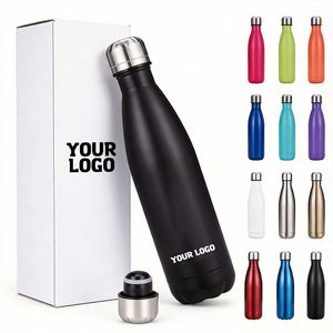 Brand Logo Printed Double Wall Stainless Steel <b>Gym</b> Sport for Business Event Promo Gift Custom Sports <b>Water</b> <b>Bottle</b> - Product Image 1