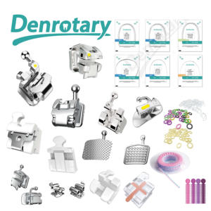 Multi-Purpose igiene orale Mini Roth/<span class=keywords><strong>MBT</strong></span> 022 345 dentario ortodontico staffe metalliche con maglia in acciaio inox Base e ganci - Product Image 6