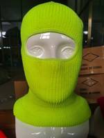 Venta al por mayor gorra de montar unisex acrílico ciclismo tejido Filtro de lana Spandex un agujero máscara de esquí de invierno pasamontañas personalizado sombrero para hombres