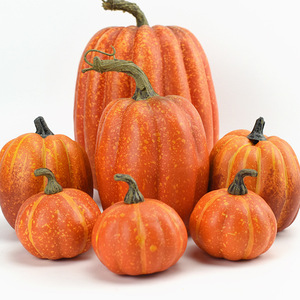 Elegante Piccolo Ornamento Fai-da-Te a Forma di Zucca di <span class=keywords><strong>Halloween</strong></span> in Schiuma, Durevole, Colore Personalizzabile, Simulazione Realistica, Decorazione per Feste e Festival al Chiuso - Product Image 1