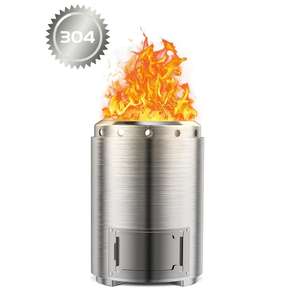 Poêle sans fumée de table, foyer à granulés de bois pour l'intérieur et l'extérieur - Product Image 1