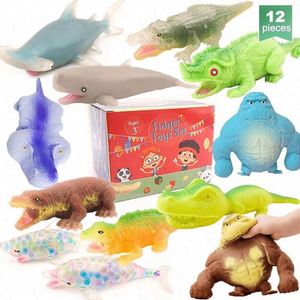 Jouet anti-anxiété à presser doucement, jouet sensoriel Popit Squishy pour enfants autistes - Product Image 3