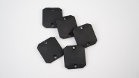 Étiquette RFID UHF ABS haute sensibilité, transpondeur passif longue portée anti-métal avec support de conception gratuit pour la fabrication