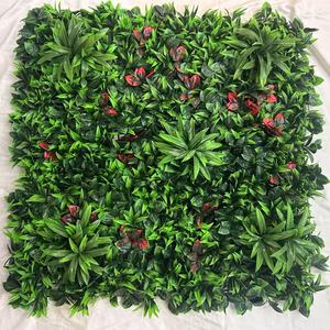 Panel de Pared de Césped Artificial para Decoración del Hogar, Jardín <span class=keywords><strong>Vertical</strong></span>, Plantas, Setos, Árboles de Álamo y Hierba, 100x100cm, Diseño de Interiores - Product Image 4