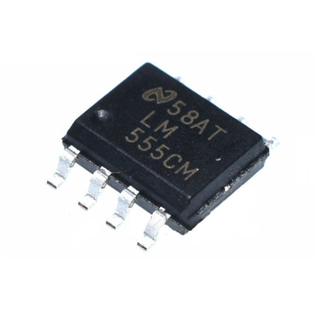 Original Clock and Timer IC SOIC-8 LM555 LM555CM Microcontroller IC