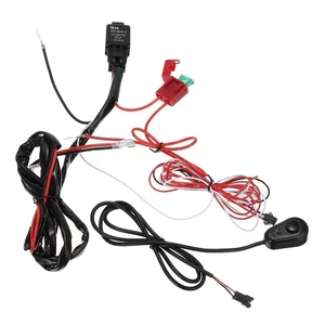 Kits de faisceaux de câblage universels pour barres lumineuses LED, faisceau de câblage pour éclairage de travail LED 16 AWG, faisceau de câblage avec relais <span class=keywords><strong>12V</strong></span> 40A, interrupteur marche/arrêt - Product Image 5