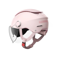 Casque de vélo à moteur électrique BI BEE demi-casquette de Baseball à visage ouvert conception Anti-UV sécurité réglable casque dur pour Scooter équitation