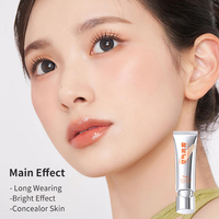Fond de teint matifiant TWG RTS Lighting Foundation pour le maquillage, contrôle du sébum, imperméable, sans plis, longue tenue