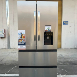 Refrigerador Doméstico de Gran Capacidad de 628L con Cuatro Puertas y Dispensador de Agua, Enfriamiento por Aire Sin Escarcha, Ahorro de Energía - Product Image 1