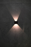 IP65 étanche 3 pièces LED panneau solaire applique murale réglable Angle de faisceau capteur de lumière contrôle pour cour de jardin extérieure