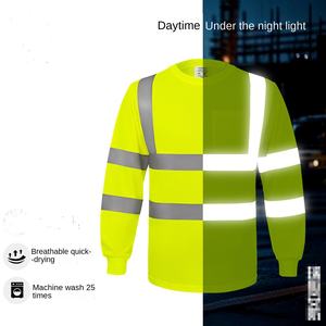 Camiseta Reflectante con Protección Solar, Transpirable, con Tejido de Ojo de Pájaro, Cuello Reflectante, Construcción de Rayón, Diseño Destacado - Product Image 2