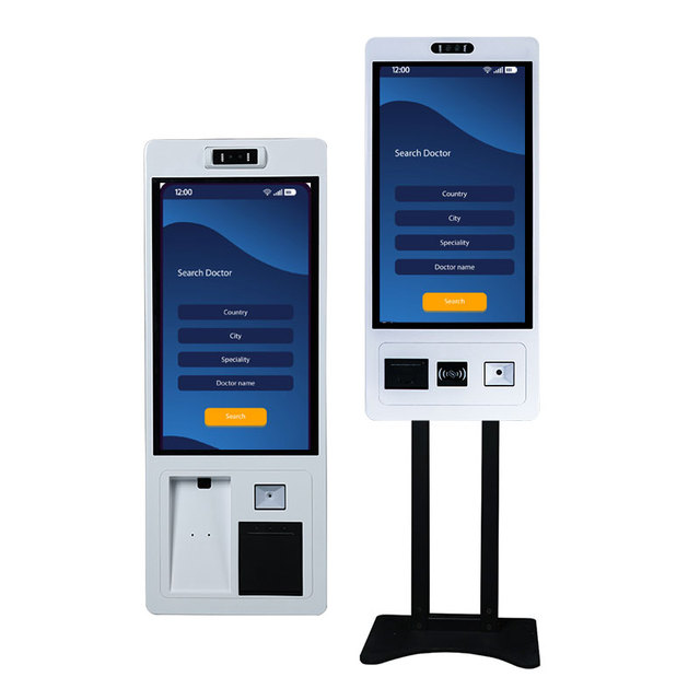 Payment Kiosks 15 21 24 27 32 Inches Capacitive Touch Screen Kiosk Interactive Touch Terminal With Floor Stand Base