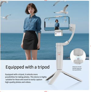 Stabilizzatore Gimbal Portatile M2 a 3 Assi per Smartphone con Stabilizzazione dell'Immagine, Tracciamento Intelligente del Viso e Stabilizzatore per Streaming Live - Product Image 4