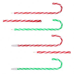 Christmas Promotion Plastic Gel <b>Pens</b> Wholesale Candy Cane-shaped Signature <b>Pen</b> Christmas Gift Suitable for Corporate Events - Product Image 3