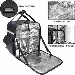 Bolsa de Compras Resistente para Uso Diario, Mochila para Entrega de Alimentos, Bolsa de Gran Capacidad para Entrega en Motocicleta - Product Image 1