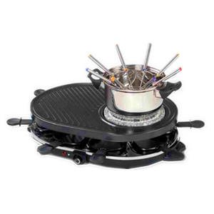 Shenhong — raquette 3 en 1 <span class=keywords><strong>avec</strong></span> pierres naturelles, poêle grille et fondant - Product Image 1