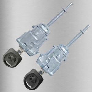 กระบอกล็อคประตูรถยนต์ Volkswagen รุ่น 6L3837167B ผลิตจากโลหะผสมสังกะสี พร้อมกุญแจ 2 ดอก สำหรับประตูซ้ายและขวา อะไหล่รถยนต์ รุ่น DZ088M4 - Product Image 2