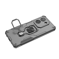 Coque de protection pour téléphone Xiaomi Redmi A5 4G Note 14 Pro Poco X7 Pro TPU PC hybride antichoc avec étui à anneau