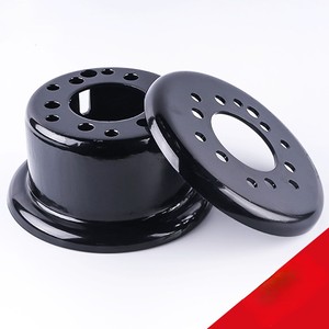 <span class=keywords><strong>China</strong></span> Factory 5.00F-10 Llanta de rueda de acero y piezas de montacargas Nuevas 2 piezas 650-10 Ruedas - Product Image 5