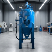 Machine de sablage à eau en acier de type ouvert personnalisée, sablage à eau haute vitesse pour le décapage de peinture industrielle