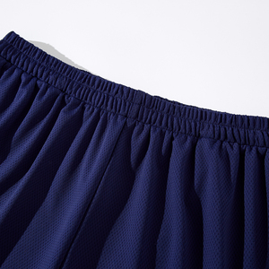 <span class=keywords><strong>Pantaloncini</strong></span> da <span class=keywords><strong>basket</strong></span> in maglia traspirante <span class=keywords><strong>blu</strong></span> Navy personalizzati da uomo a metà vita abbigliamento Casual - Product Image 5
