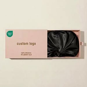Gorro de Dormir de Seda de Lujo para Mujer, Personalizable con Logotipo, 100% Seda, Doble Capa, Ajustable, con Certificación Oeko-Tex - Product Image 3