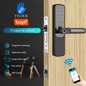 Cerradura Inteligente para Puerta con Huella Digital, Control Remoto, Navegación, Carga USB, Desbloqueo con Contraseñ<span class=keywords><strong>a</strong></span> Temporal WiFi/TTlock Tuya - Product Image 3