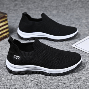 Scarpe Sportive Casual Estive da Uomo Traspiranti con Chiusura a Pedale Singolo, Leggere, Antiscivolo <span class=keywords><strong>e</strong></span> con Fodera in Rete - Product Image 4