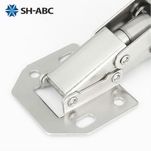 Петли мебельные скрытые <span class=keywords><strong>4</strong></span> дюйма, специальные, 90 градусов, без сверления, параллельное открывание, пружинные, для шкафов - Product Image 4