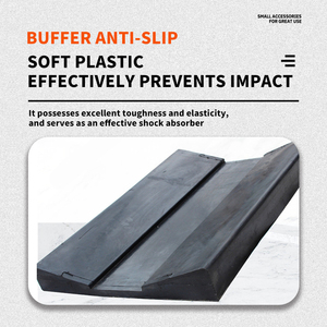 कस्टम रबर कालिका v-आकार के रबर पैड सदमे अवशोशोषक फिक्सिंग पैड एल्यूमीनियम कोइल धातु शीट परिवहन के लिए - Product Image 3