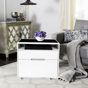 <span class=keywords><strong>Comodino</strong></span> Multifunzione con Ricarica Wireless, Altoparlante BT, Cassetto e Frigorifero Integrato per Camera da Letto Moderna - Product Image 5