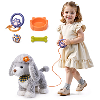 Jouets en peluche interactifs pour enfants Tumama : chien réaliste qui aboie, léche sa langue, abaisse la queue et joue de la musique
