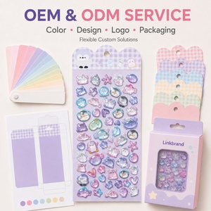 Wholesale Customizable <b>3D</b> Luminous PVC <b>Stickers</b> Cartoon Animal Shapes Self Adhesive Glow Dark Holiday Decals for Decoration - Product Image 3
