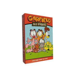 Achetez NOUVEAU <span class=keywords><strong>DVD</strong></span> Films et Séries TV en Gros Directement de l'Usine Chinoise - Livraison Gratuite - Garfield et ses amis Saisons 1-5 (15 disques) - Product Image 1